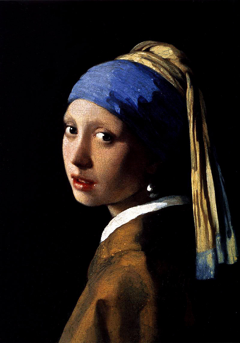 Photo:  Jan Vermeer,Girl with a Pearl Earring (1965